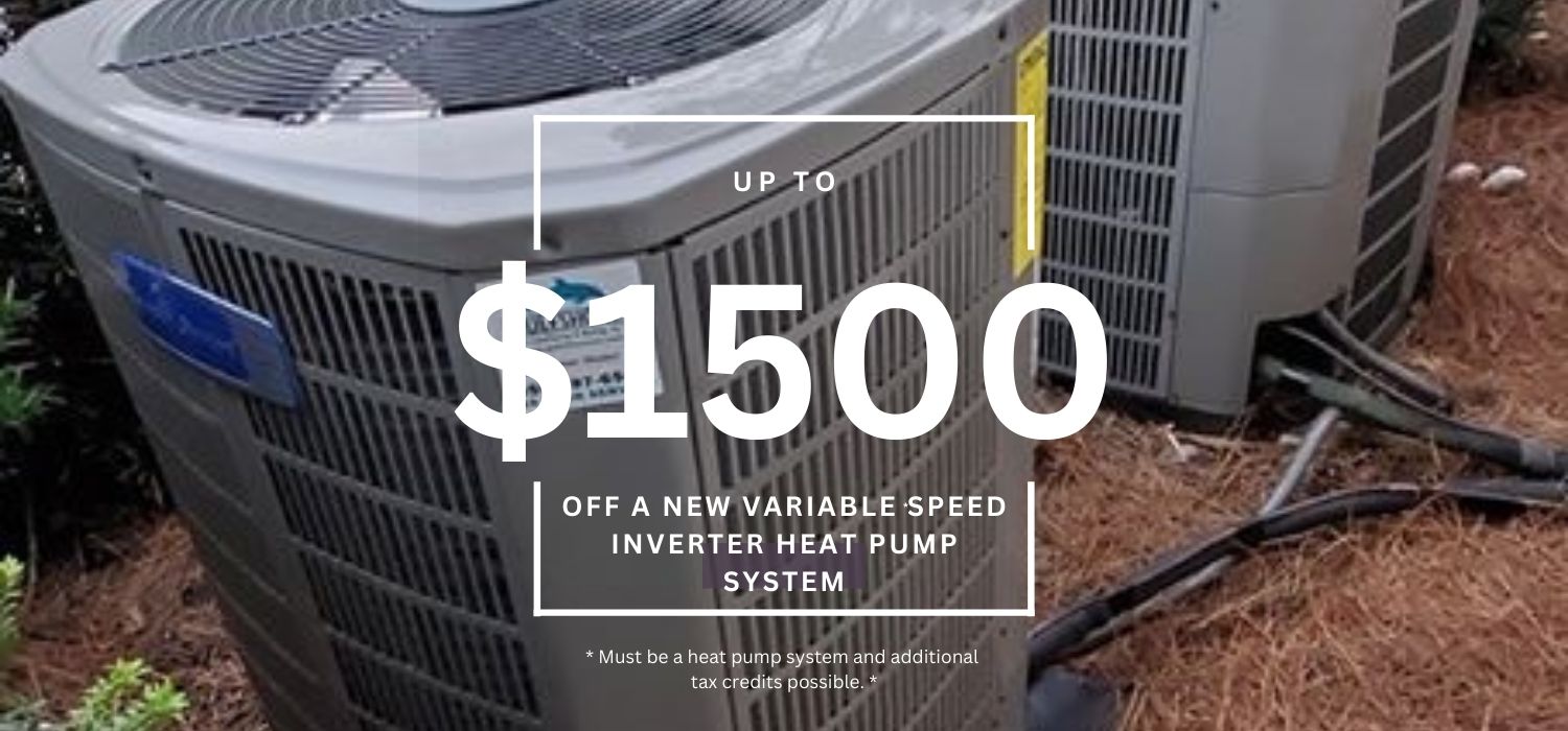 Heat pump special promotion gulfshore air