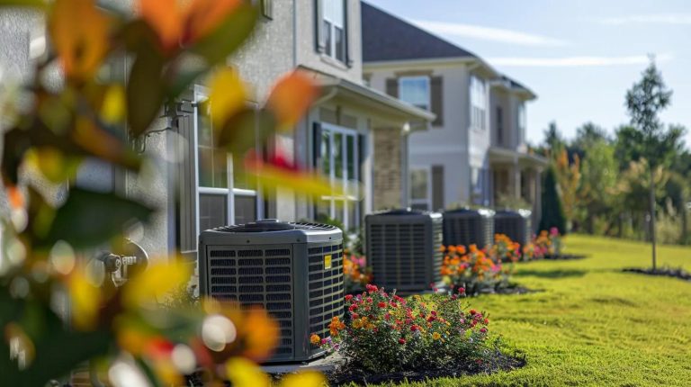 Gulfshore Air technician completing heating system installation for Niceville homeowner